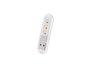 USB 3 LED 50 lumens Warm White Light